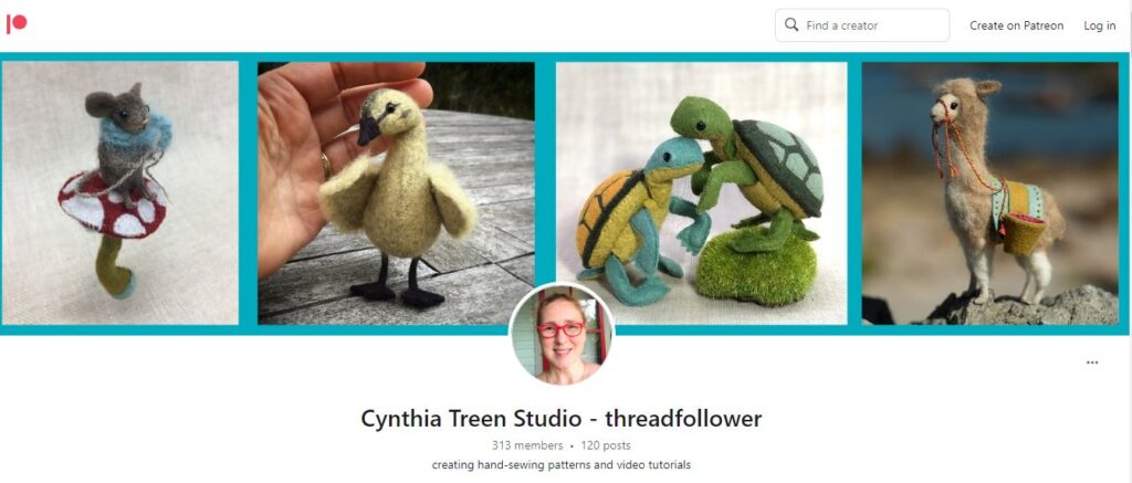 Cynthia Treen Patreon page